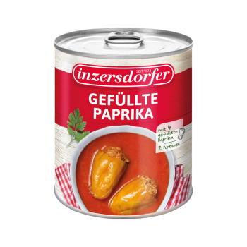 Inzersdorfer Gefüllte Paprika, 2 Portionen, 800 Gramm Dose
